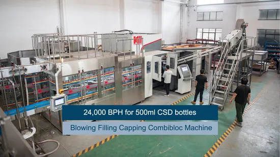 Medidor de vazão, enchimento, sopro, enchimento, fechamento, máquina Combiblock, garrafa pet automática, linha de engarrafamento de refrigerantes carbonatados, planta completa