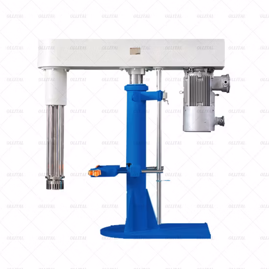 Máquina de mistura homogeneizadora de alto cisalhamento Ollital para emulsificação a vácuo de laboratório